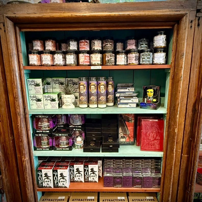 Poe Museum Gift Shop - The Smell of Fear