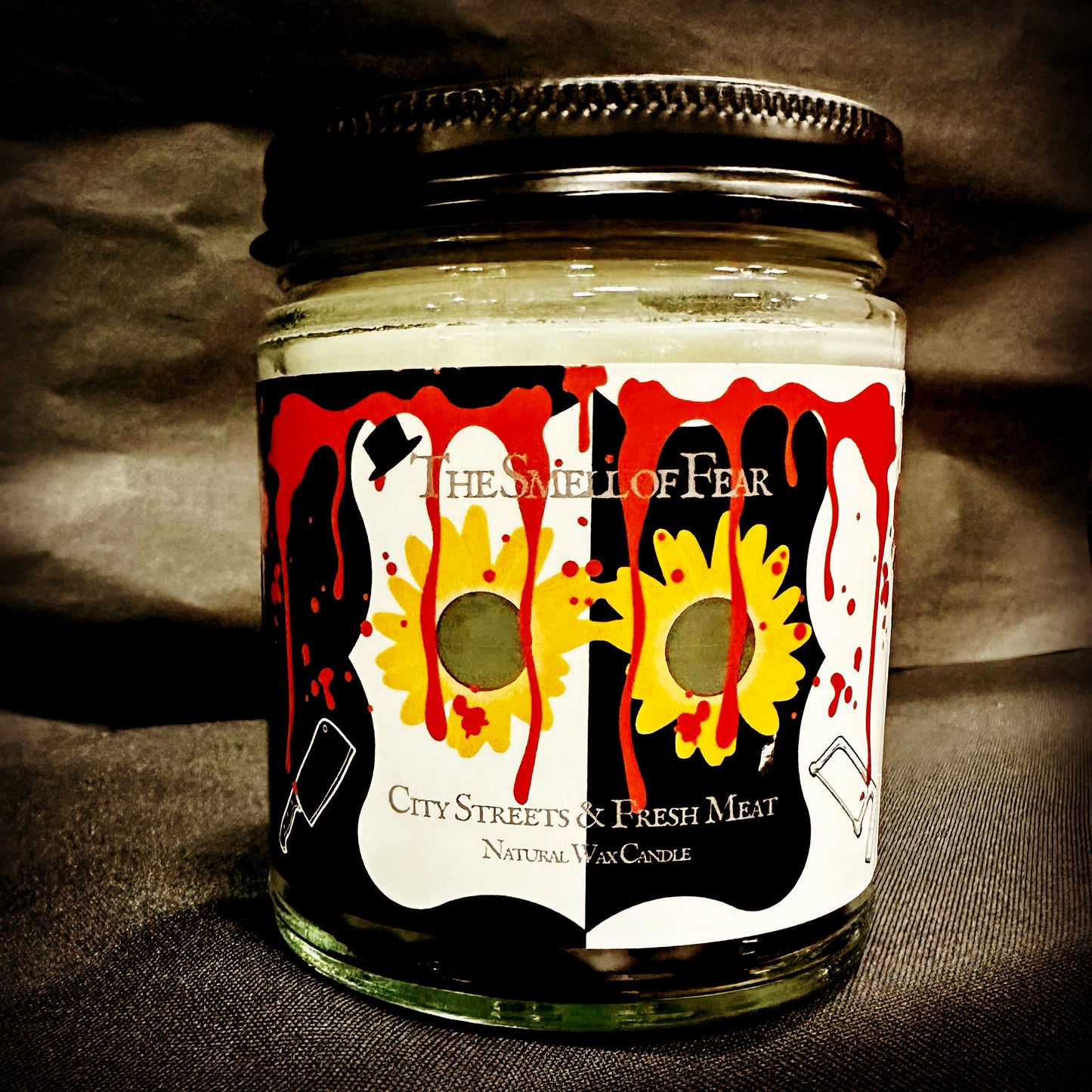 Terrifier Inspired Candle