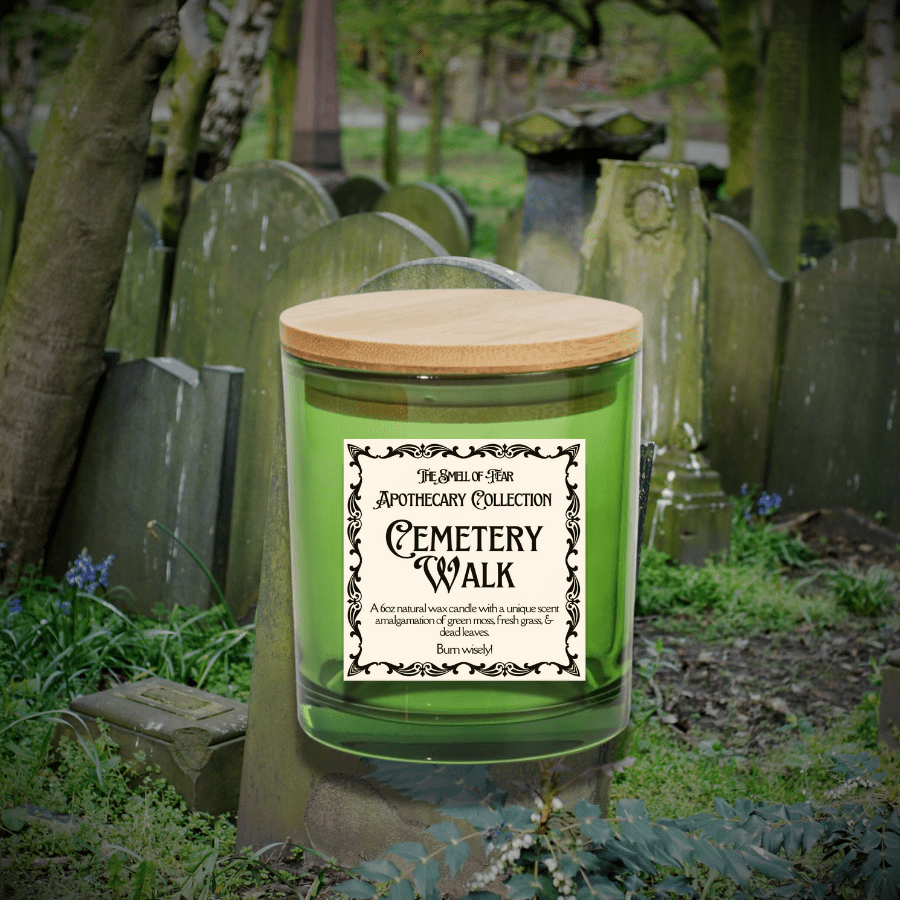Apothecary Collection: Cemetery Walk - Candles - The Smell of Fear