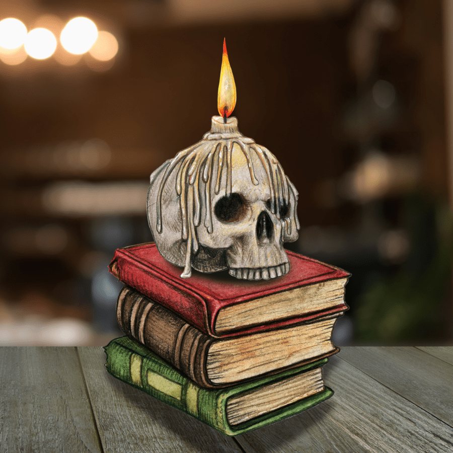 Bloodcurdling Books Collection Fright Club - Candles - The Smell of Fear