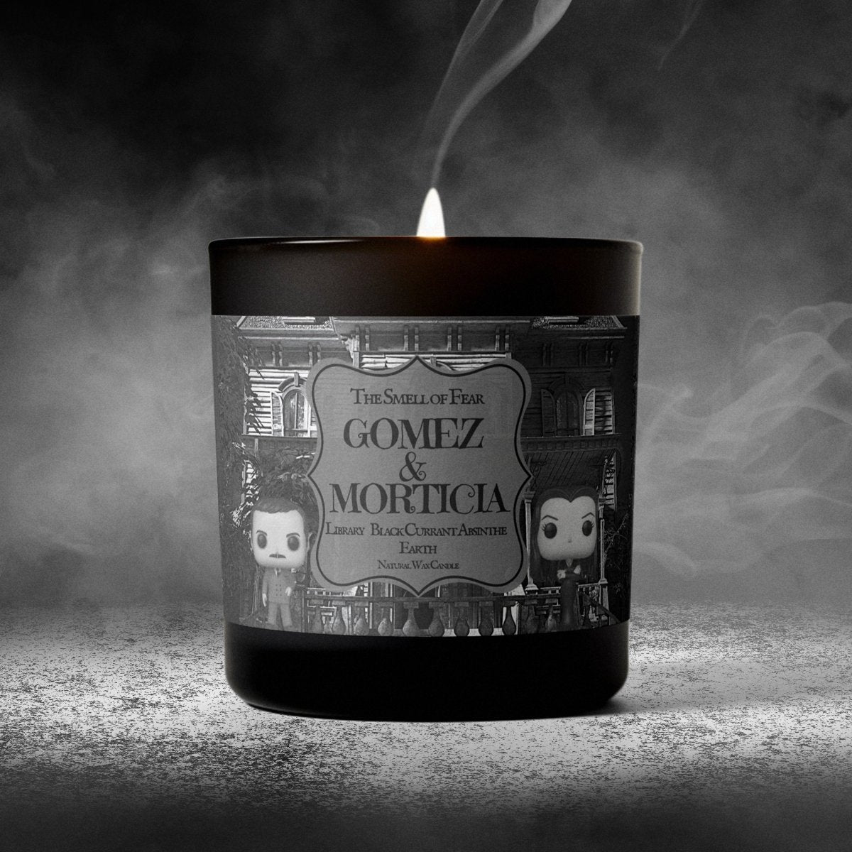 Gomez & Morticia Candle - Candles - The Smell of Fear