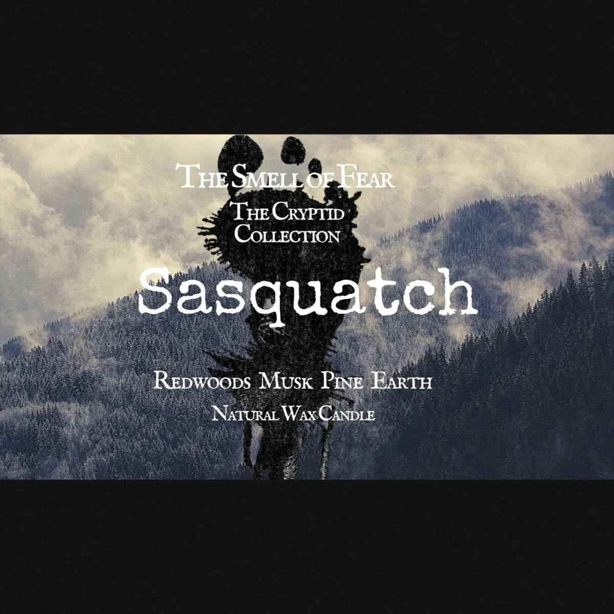 Sasquatch Candle