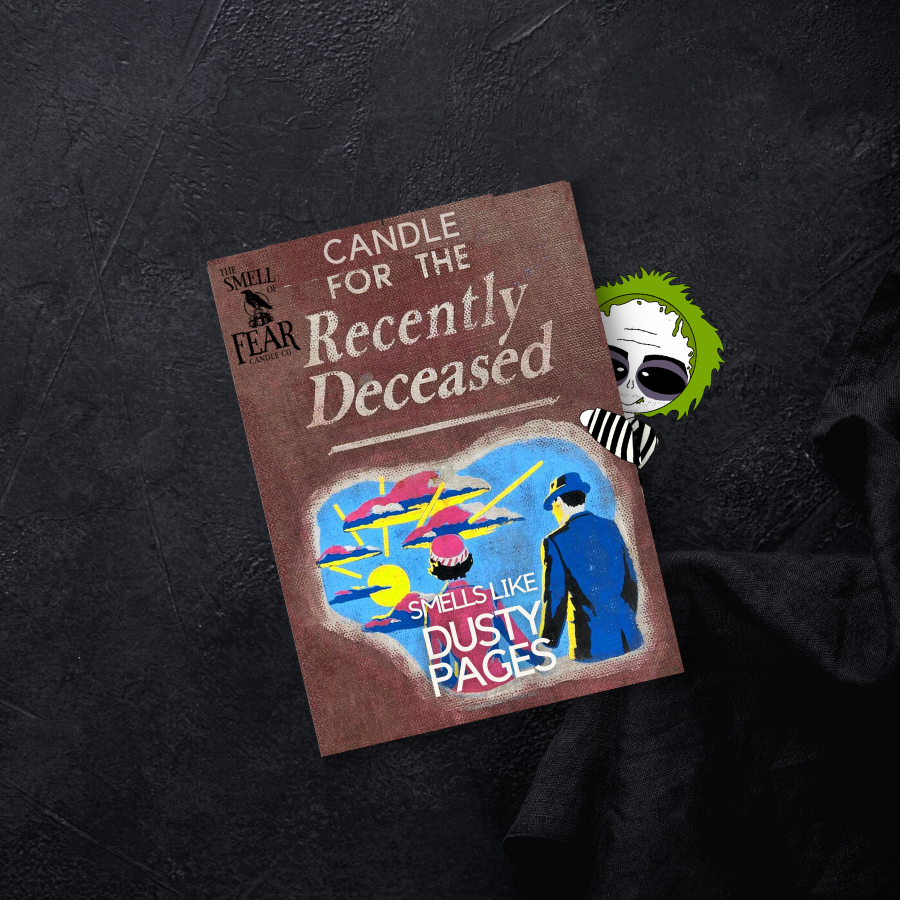 Handbook for the Recently Deceased Candle - The Smell of Fear