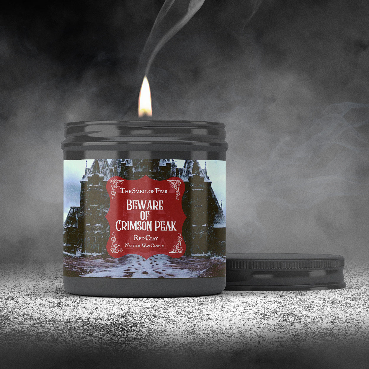 Beware the Crimson Peak Candle