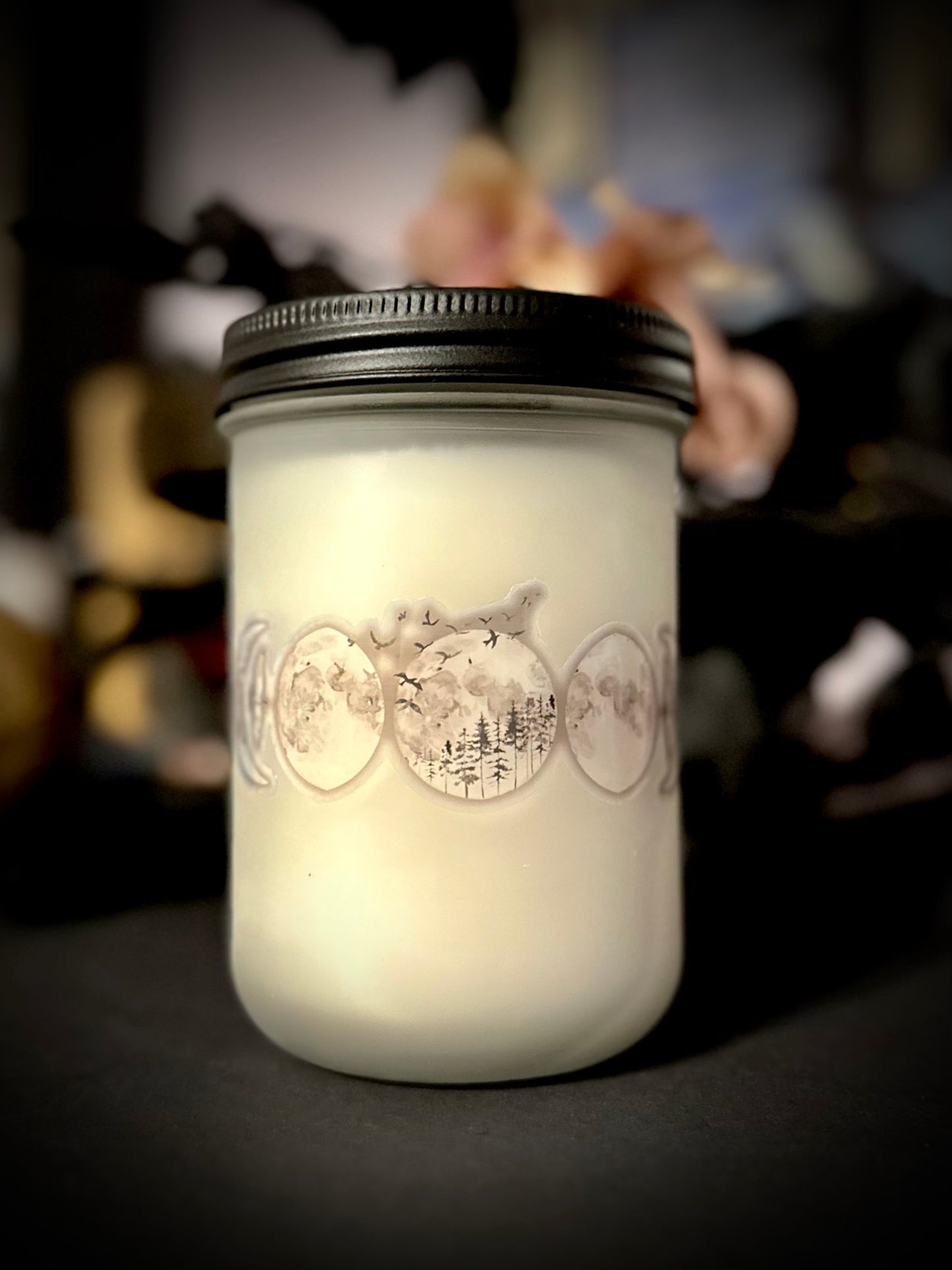 Apothecary Collection Phases of the Moon Candle