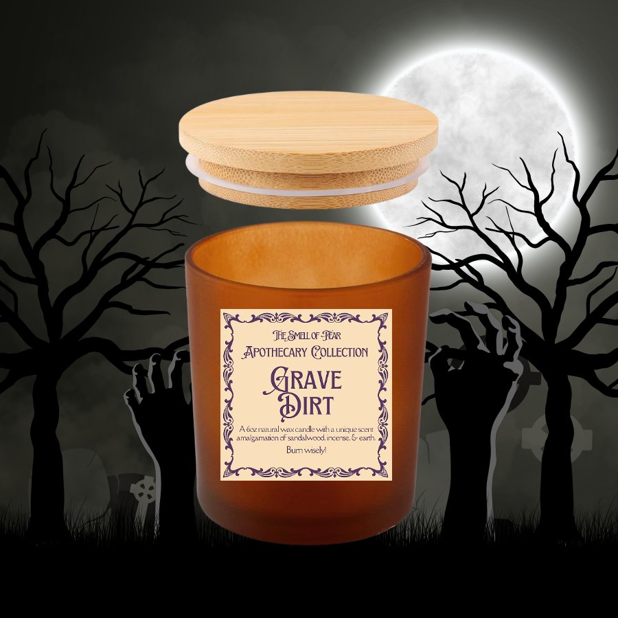 Apothecary Collection: Grave Dirt - Candles - The Smell of Fear