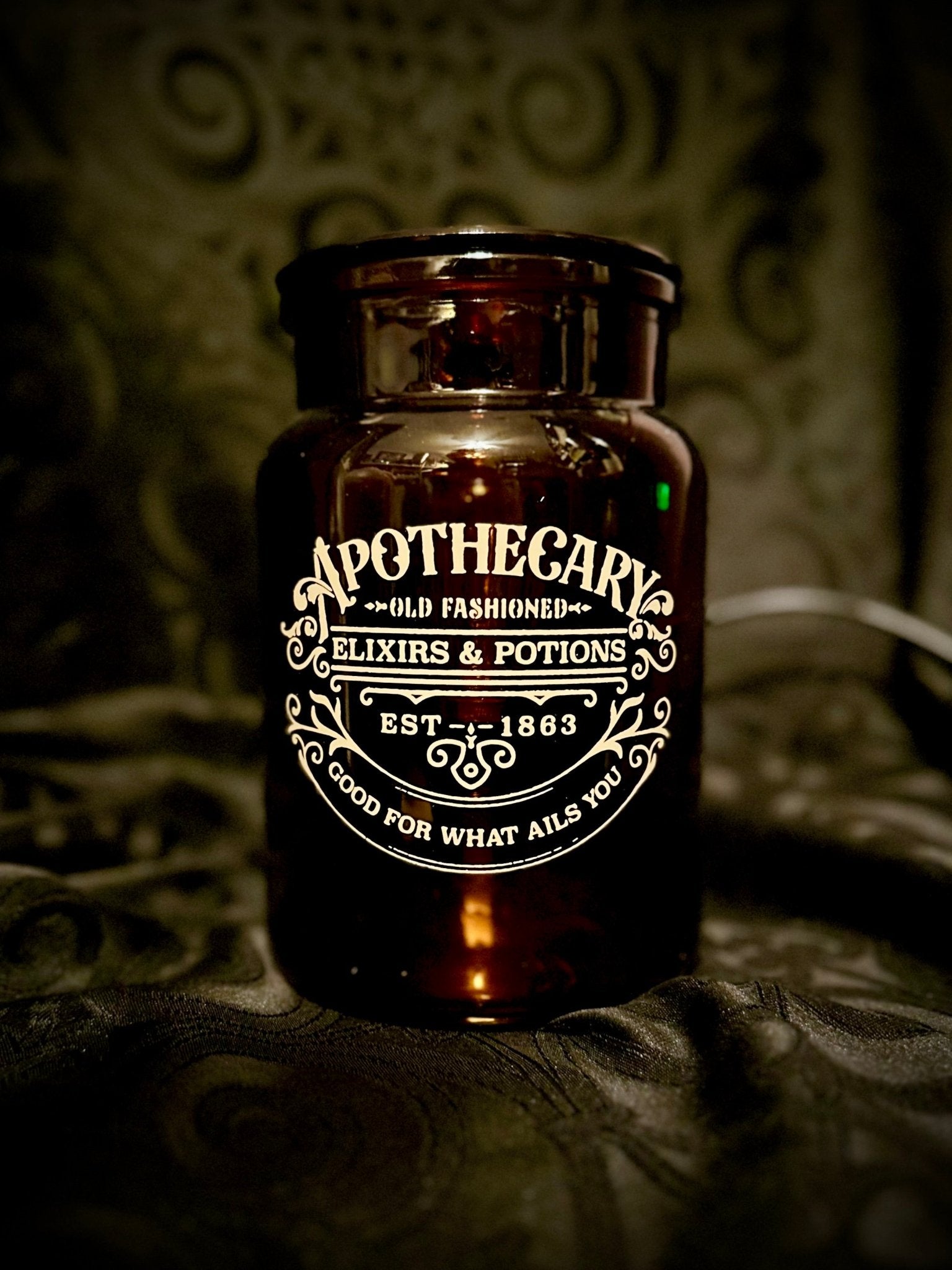 Apothecary Jar Wax Melter - The Smell of Fear