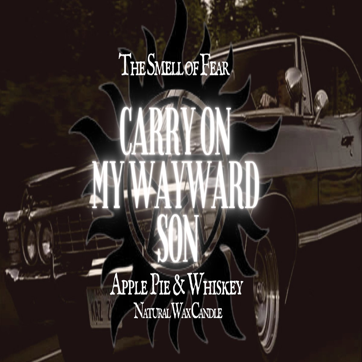 Carry On My Wayward Son Candle - The Smell of Fear