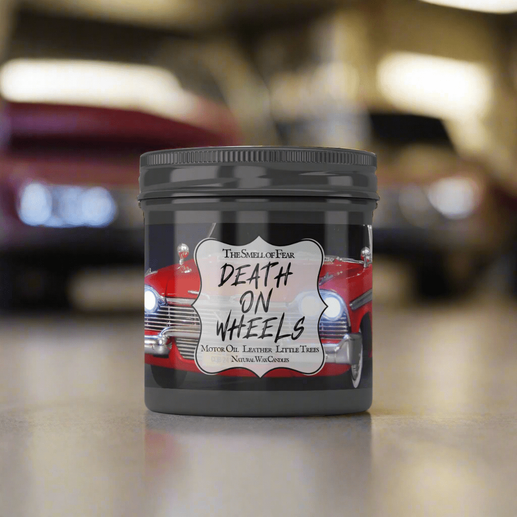 Death on Wheels Candle - Candles - The Smell of Fear