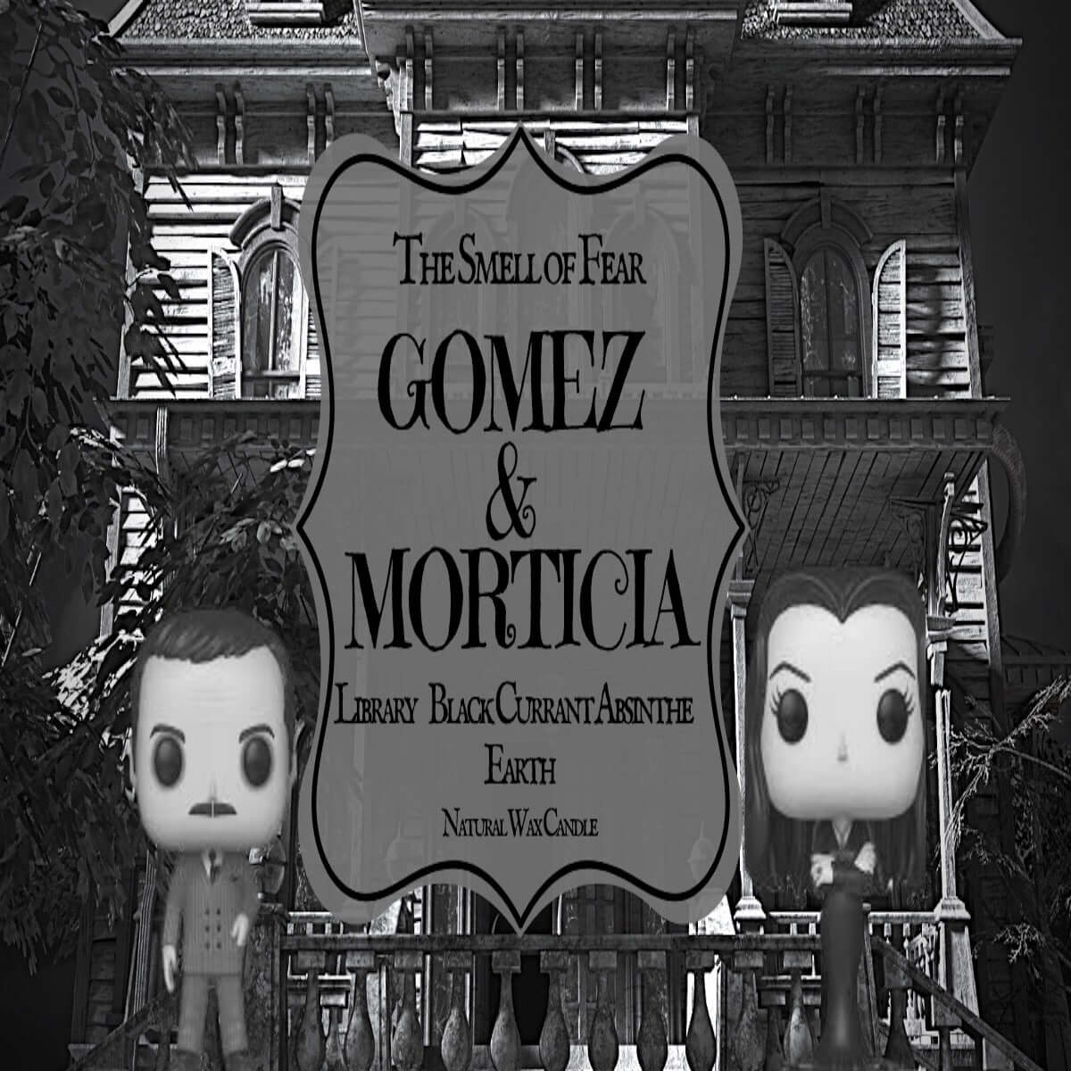 Gomez & Morticia Candle - Candles - The Smell of Fear