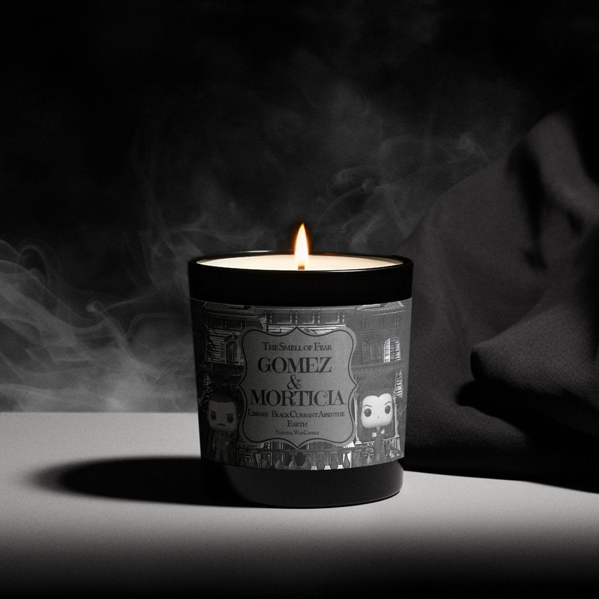 Gomez & Morticia Candle - Candles - The Smell of Fear