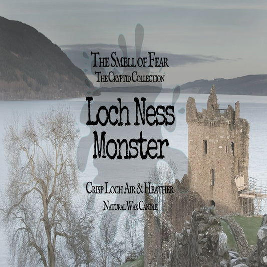 Loch Ness Monster Candle - The Smell of Fear