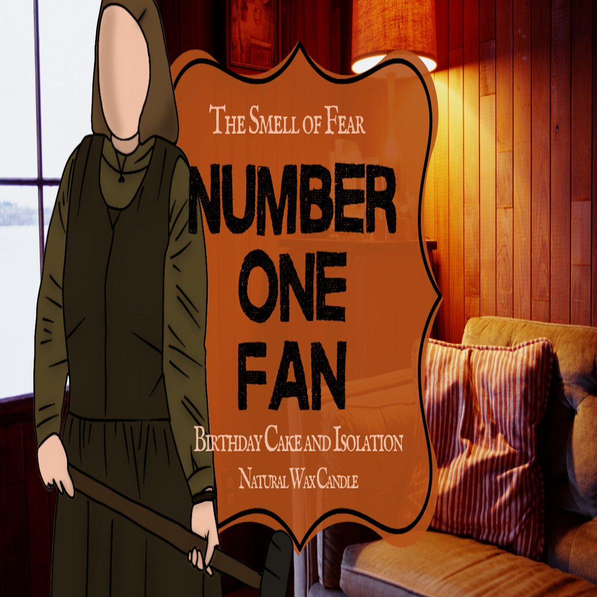 Number One Fan Candle - The Smell of Fear