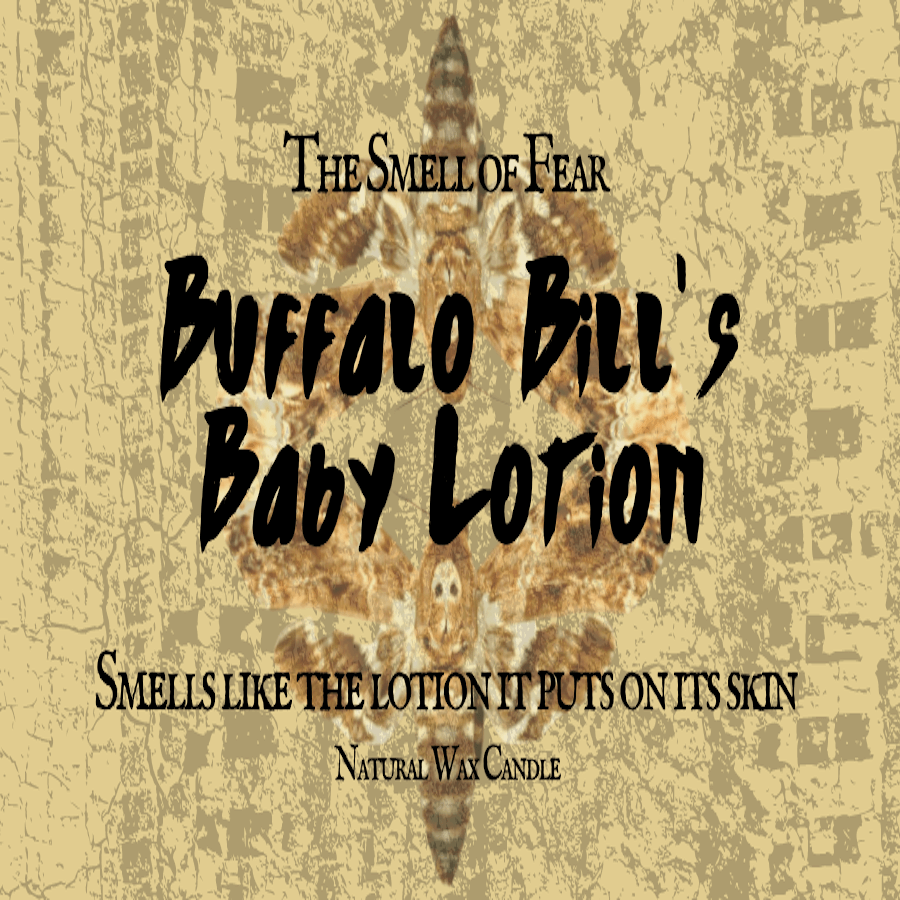 Buffalo Bill's Baby Lotion Candle - The Smell of Fear 