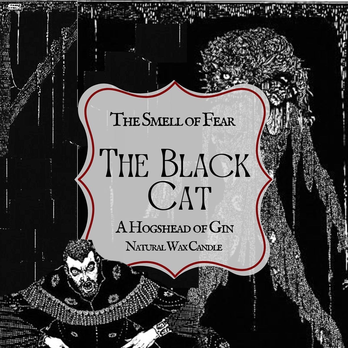 The Black Cat Candle - The Smell of Fear 