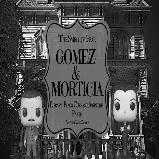 Gomez & Morticia Candle - The Smell of Fear 