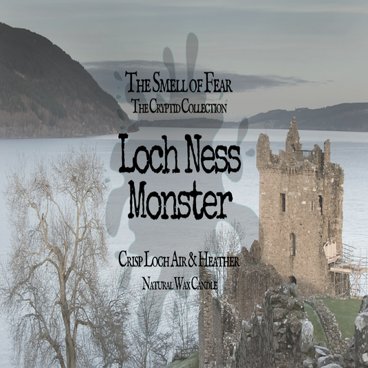 Loch Ness Monster Candle - The Smell of Fear 