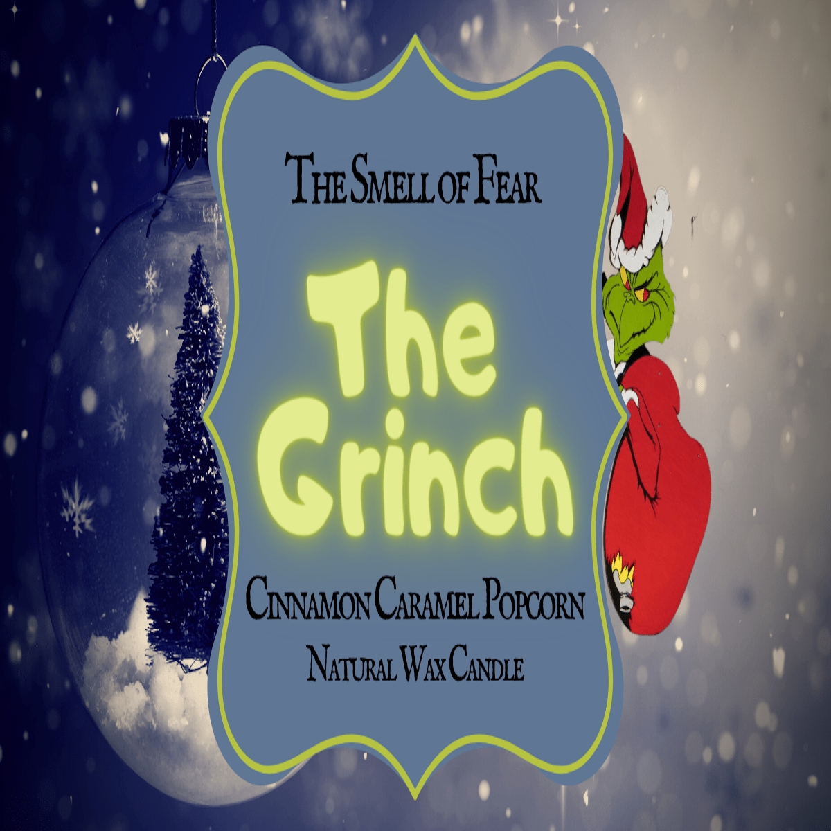 The Grinch Candle - Candles - The Smell of Fear